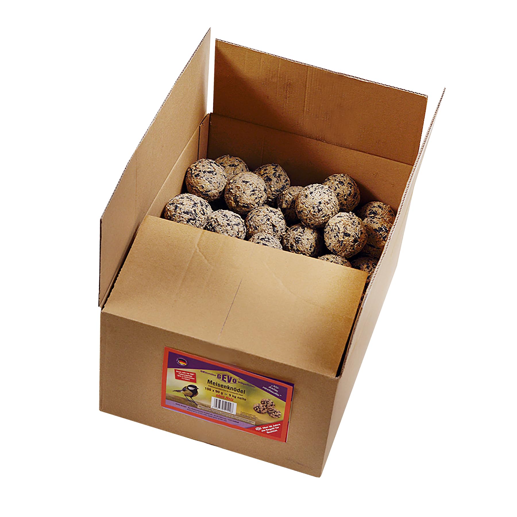 GeVo-Meisenknödel, 100 Stück ohne Netz à 90 g im Karton