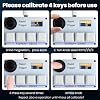 KPXOS Rapid Trigger Keypad Gaming Macro Keyboard Magnetic Switch with Button and Screen Plug and Play O4C Keyboard Device for OSU Geometry Dash O3C Shortcut Copy Paste (White)