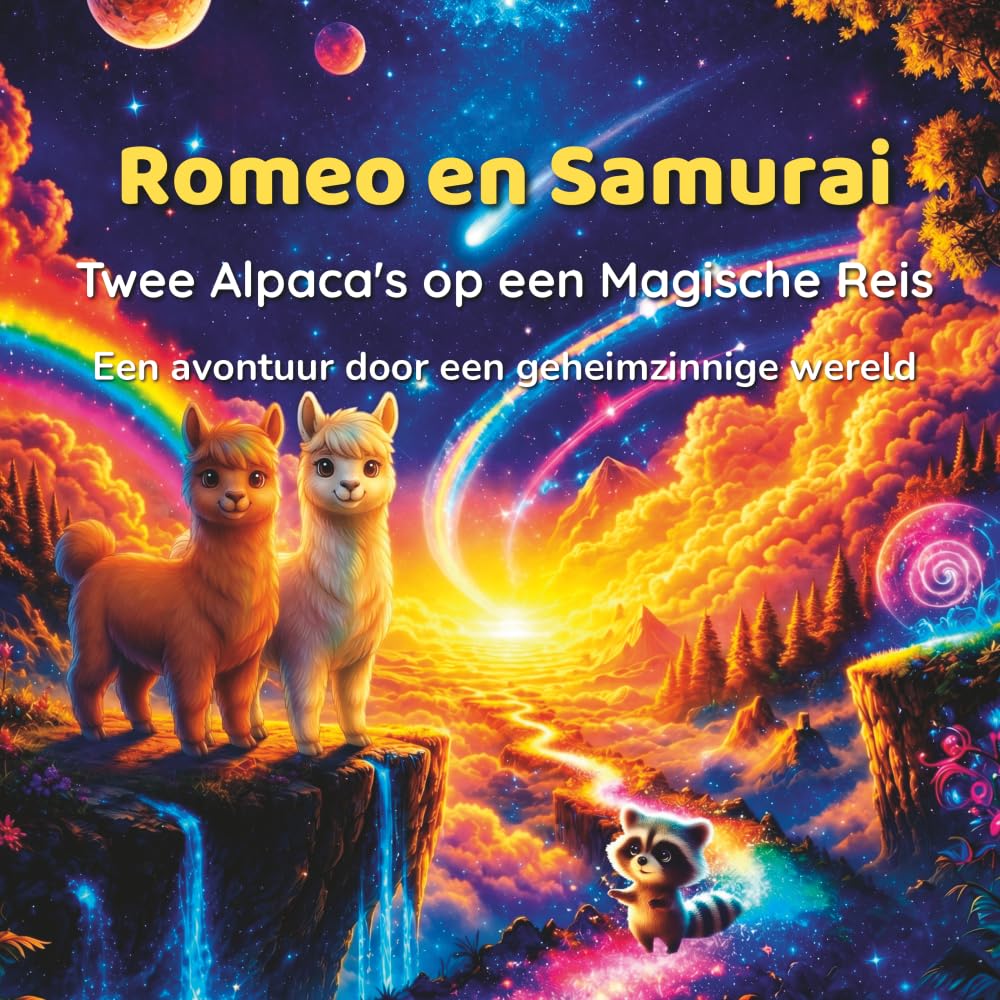 Romeo en Samurai - Twee Alpaca's op een Magische Reis: Een avontuur door een geheimzinnige wereld