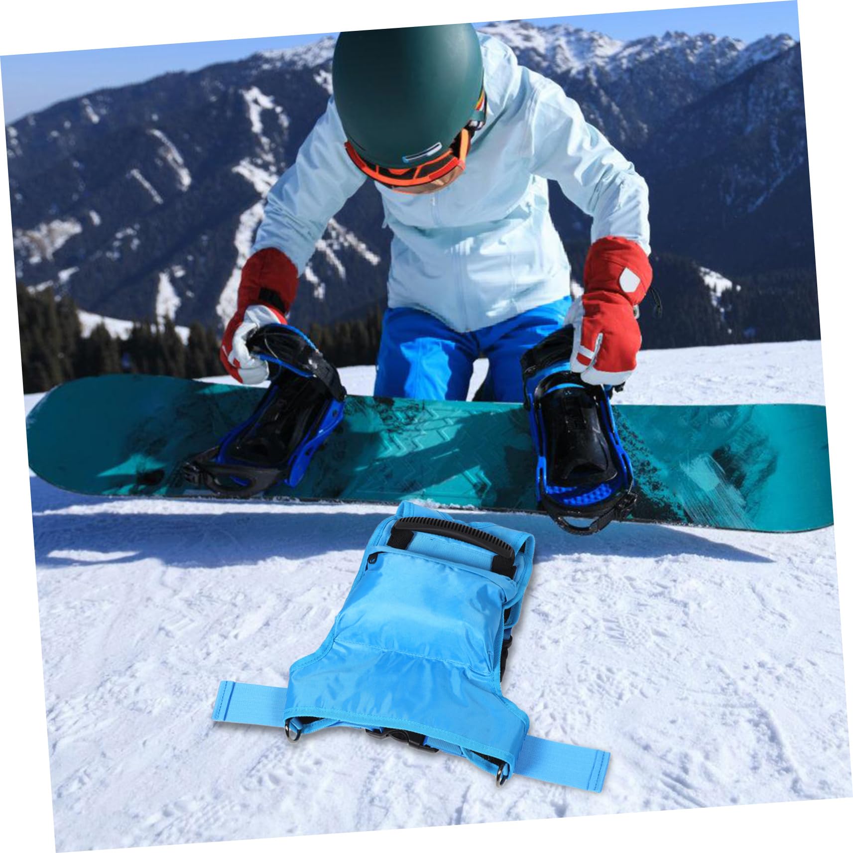 Skileine Snowboard-schutzausrüstung Wettkampfsportseil Skigurt Snowboardtrainer Ski-trainingsseile Skigurt Skiseil