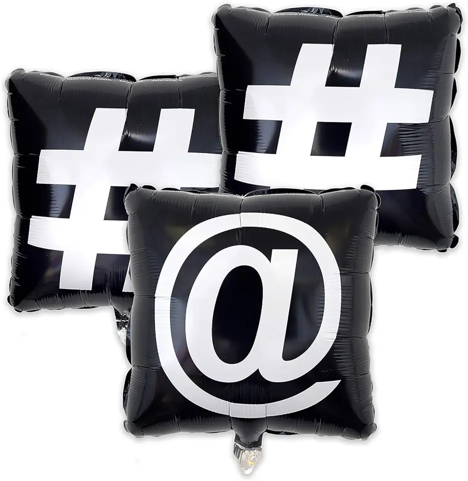 Havercamp Social Media Party Balloons (3 Pcs.)! 3...