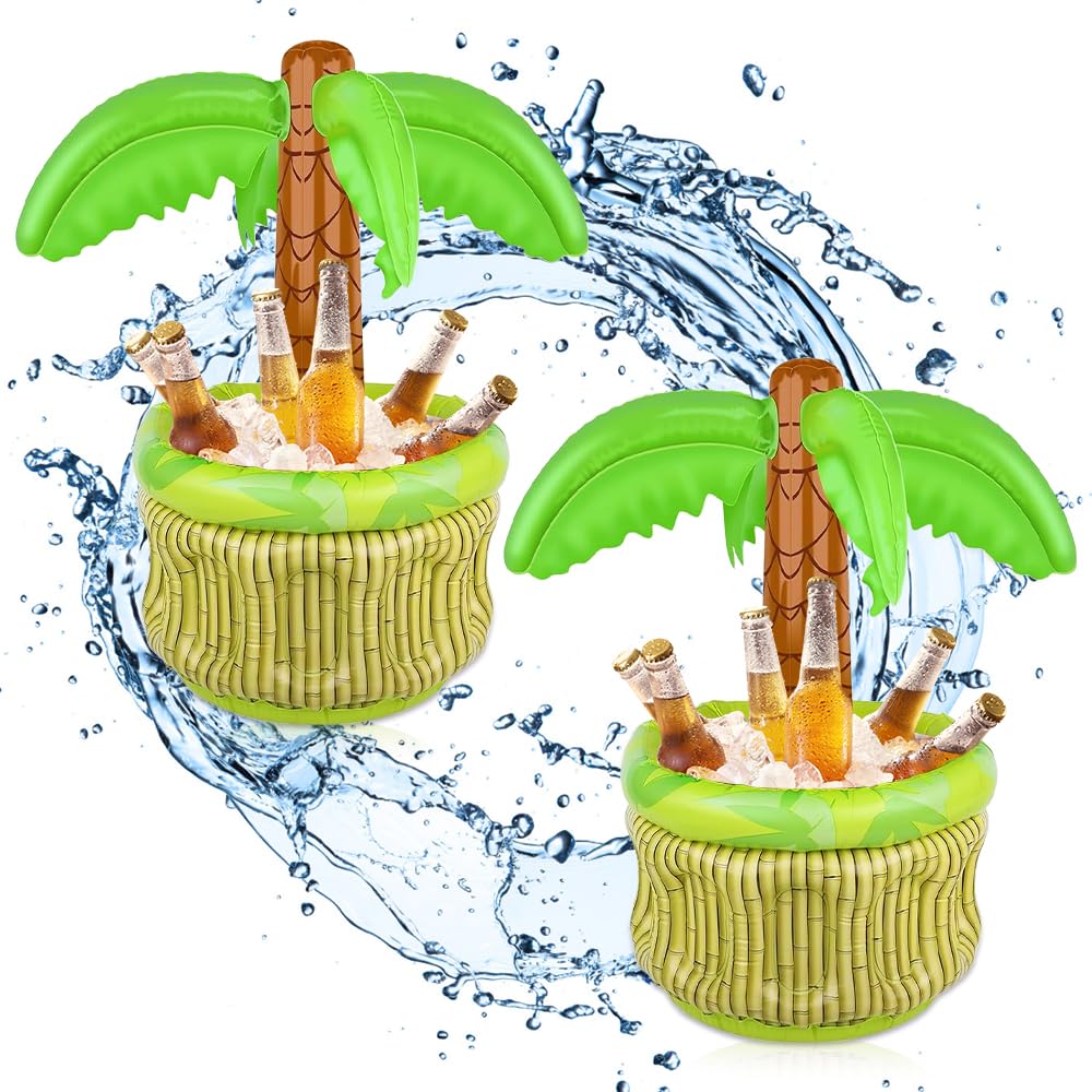 Chope à bière gonflable et refroidisseur de boisson pour bar flottant piscine