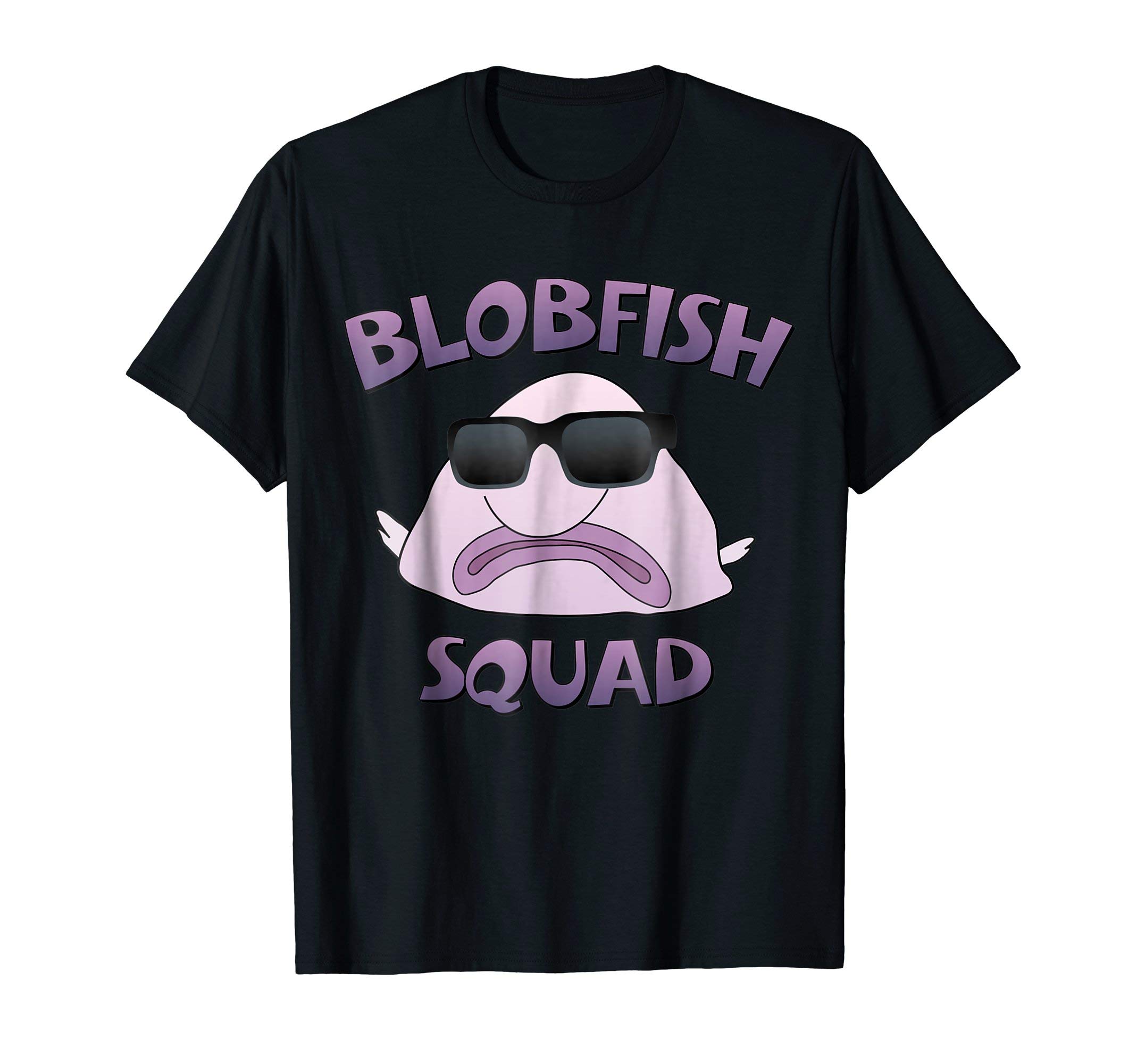 Cus Blob TeesBLOBFISH SQUAD SUNGLASSES TSHIRT, Funny Blob Fish Shirt T-ShirtOEKO-TEX STANDARD 100