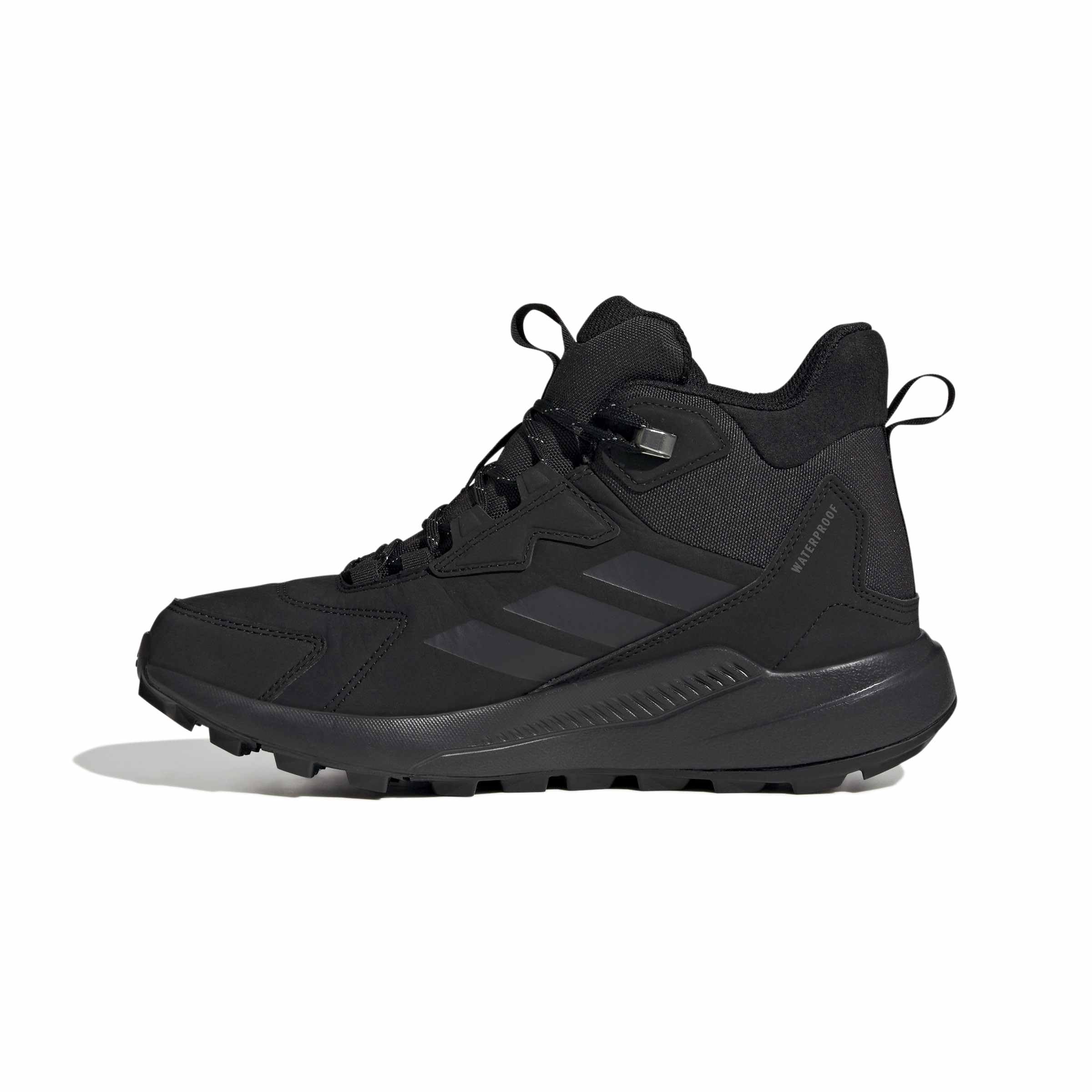 adidas Women's Terrex Anylander Leather Mid Climaproof Hiking Shoes, core Black/Carbon/Grey Four, 6.5 UK