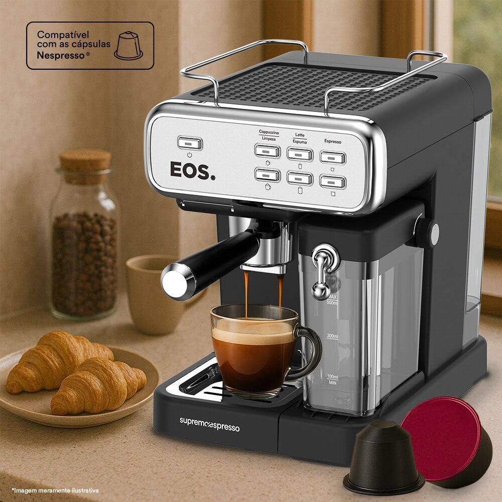 Cafeteira Espresso 3 em 1 Eos: Review após 7 dias de uso diário