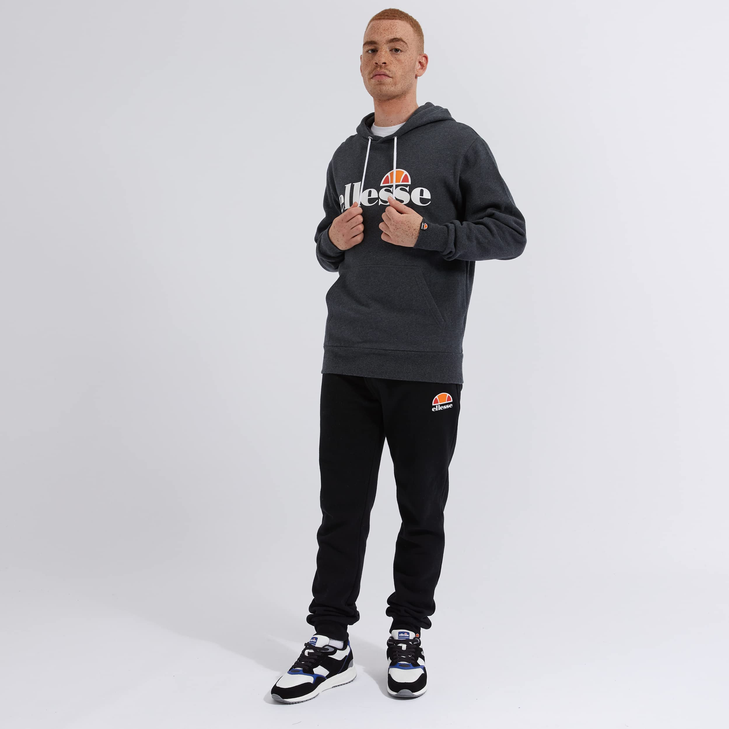 Ellesse Felpa con Cappuccio Gottero Top con Cappuccio Uomo
