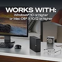 Vista 8 de Seagate Expansion 8TB Disco duro externo HDD - USB 3.0, con servicios de recuperación de datos de rescate (STKP8000400)