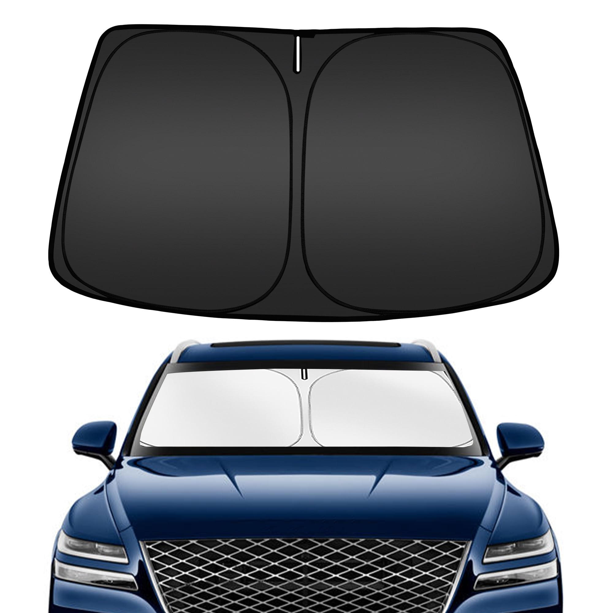 ARISMOTOR Windshield Sun Shade for Genesis GV80 2021-2026 2027