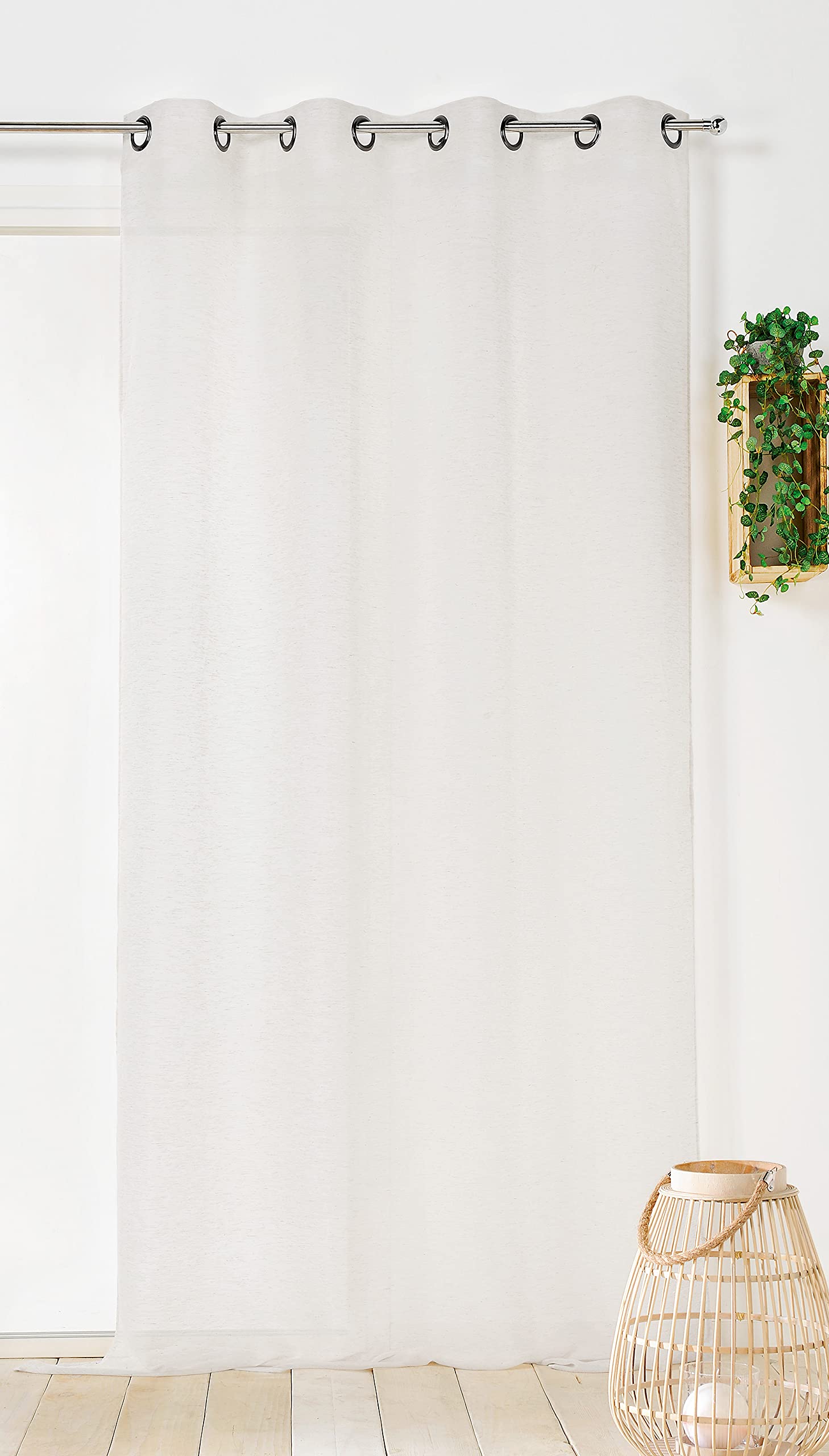 LINDER Cream Curtain 145 x 240 cm