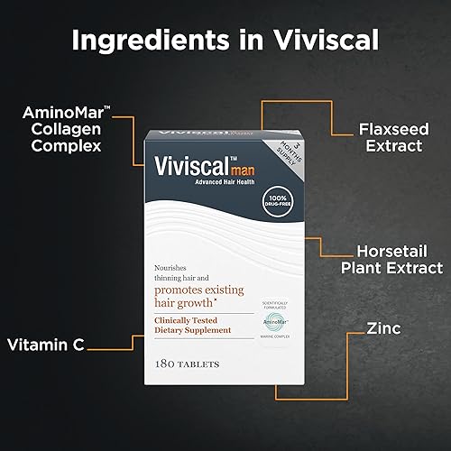 Miniatura 4 de Viviscal - Suplementos para el crecimiento del cabello para mujer con complejo de colágeno patentado