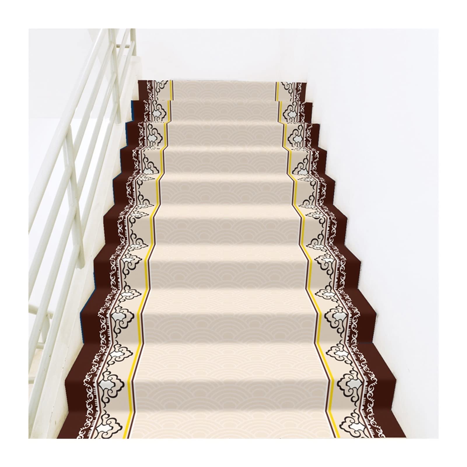 Alfombra antideslizante autoadhesiva de 90 cm para escalones seguros