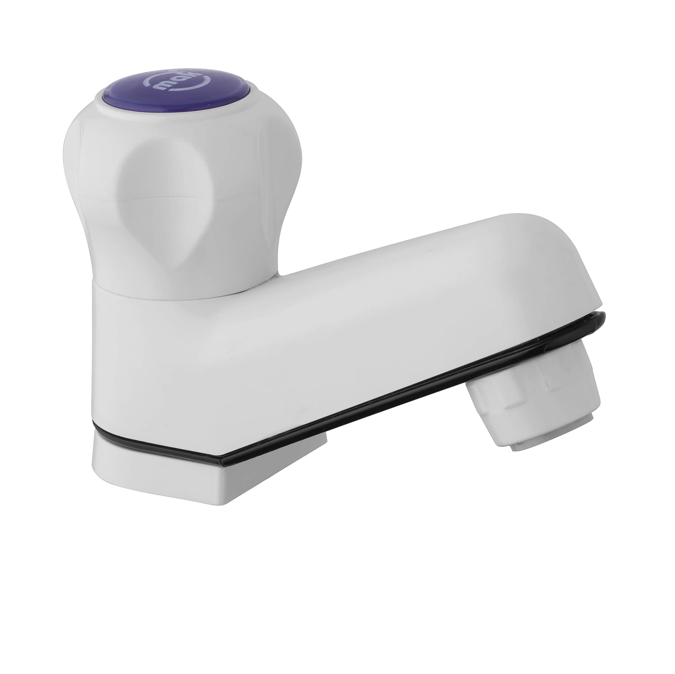 Axtry Pack Of 2 Mak ABS Plastic Water Tap/Pillar Cocke tap for wash basin/Plastic Piller Bib Cock/Sink Tap/Bathroom Bibcock for Hot & Cold Water/Wash Basins Cock (1/2 Inch – 15mm) (White) (B08H23WKHN) Amazon Price History, Amazon Price Tracker