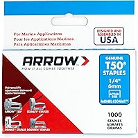 Vista 2 de Arrow Monel grapas T50 resistentes al óxido genuinas