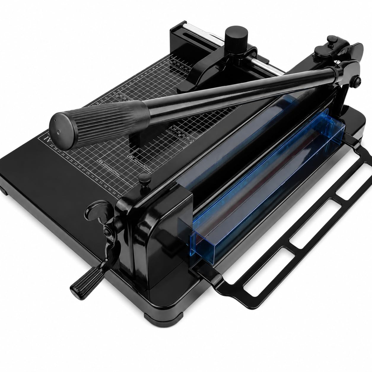 Taglierina per carta resistente, formato A4, 440 mm, manuale con blocco di