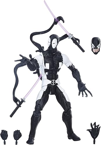 Miniatura 1 de Figura de acción Deadpool Back in Black de 6pulgadas de la serie Leyendas de Marvel