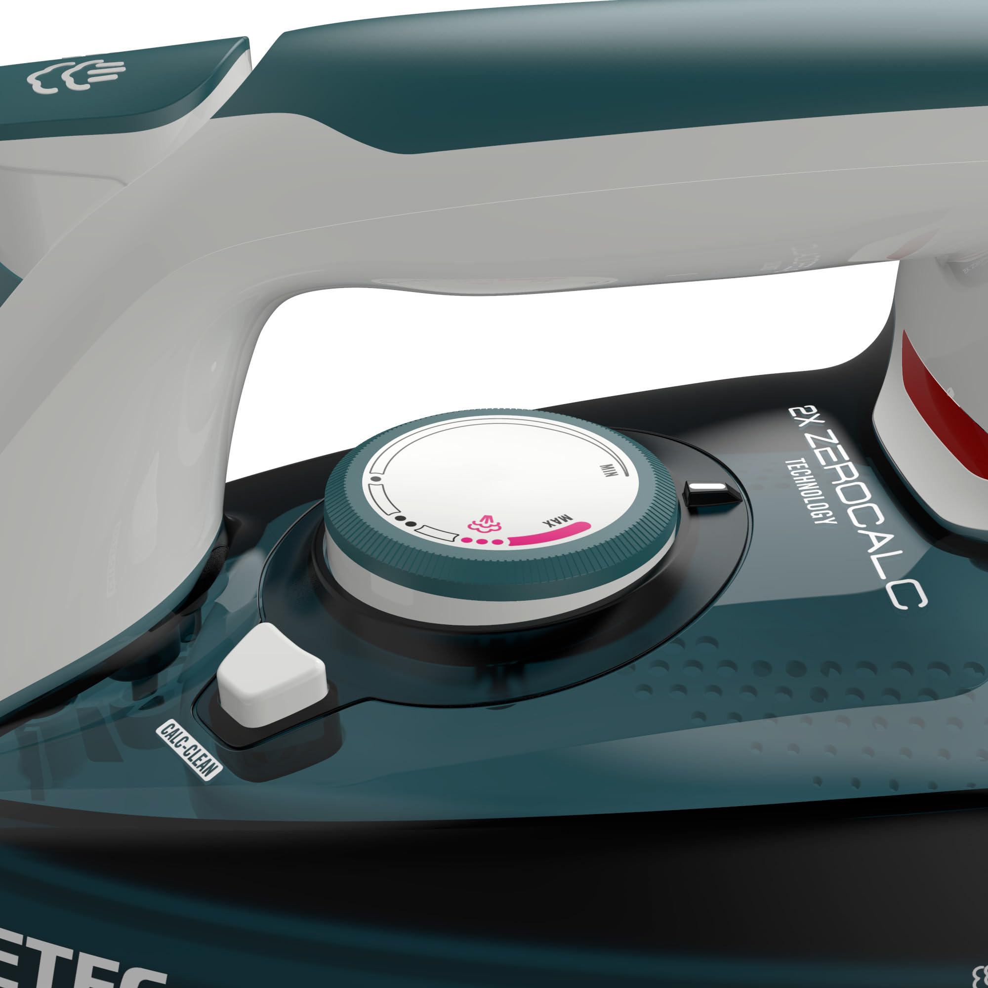Imetec ZeroCalc Z1 2500 - Ferro da Stiro a vapore - Tecnologia Anticalcare -Piastra Acciaio Inox - 2200 Watt, Colpo Vapore 120 g - Tecnologia a risparmio energetico, Funzione Calc Clean