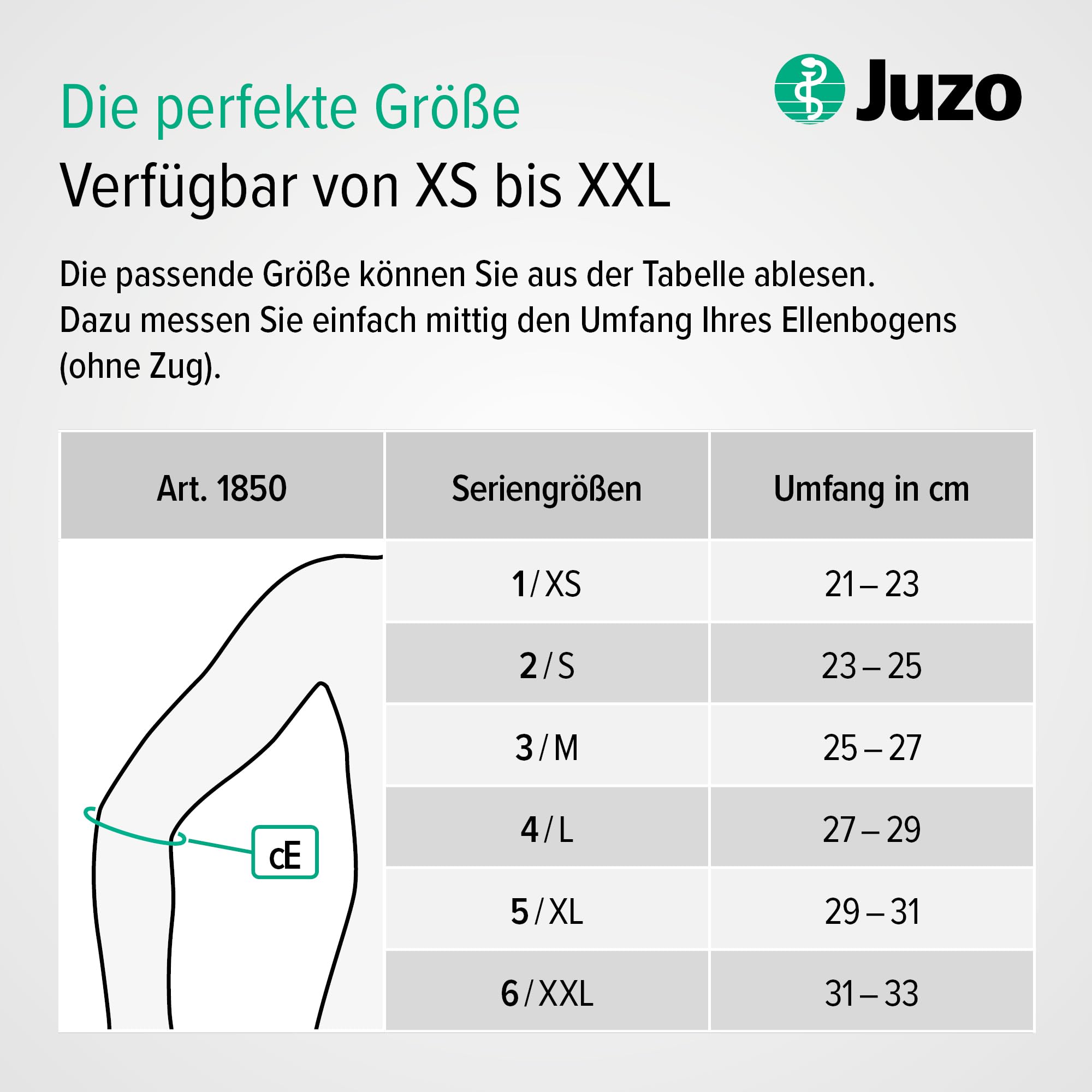 Juzo JuzoFlex Epi Xtra Ellenbogenbandage,Kompressionsbandage mit Silikonpelotten für Tennisarm, Golferarm & Sport, atmungsaktiv & hautfreundlich, für Damen & Herren