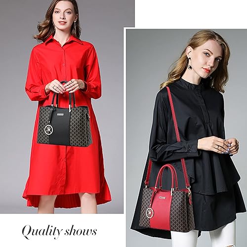 Miniatura 2 de KURGOOL Bolsos y bolsos de mano para mujer, bolso de hombro con asa superior, bolsa de mensajero para mujer