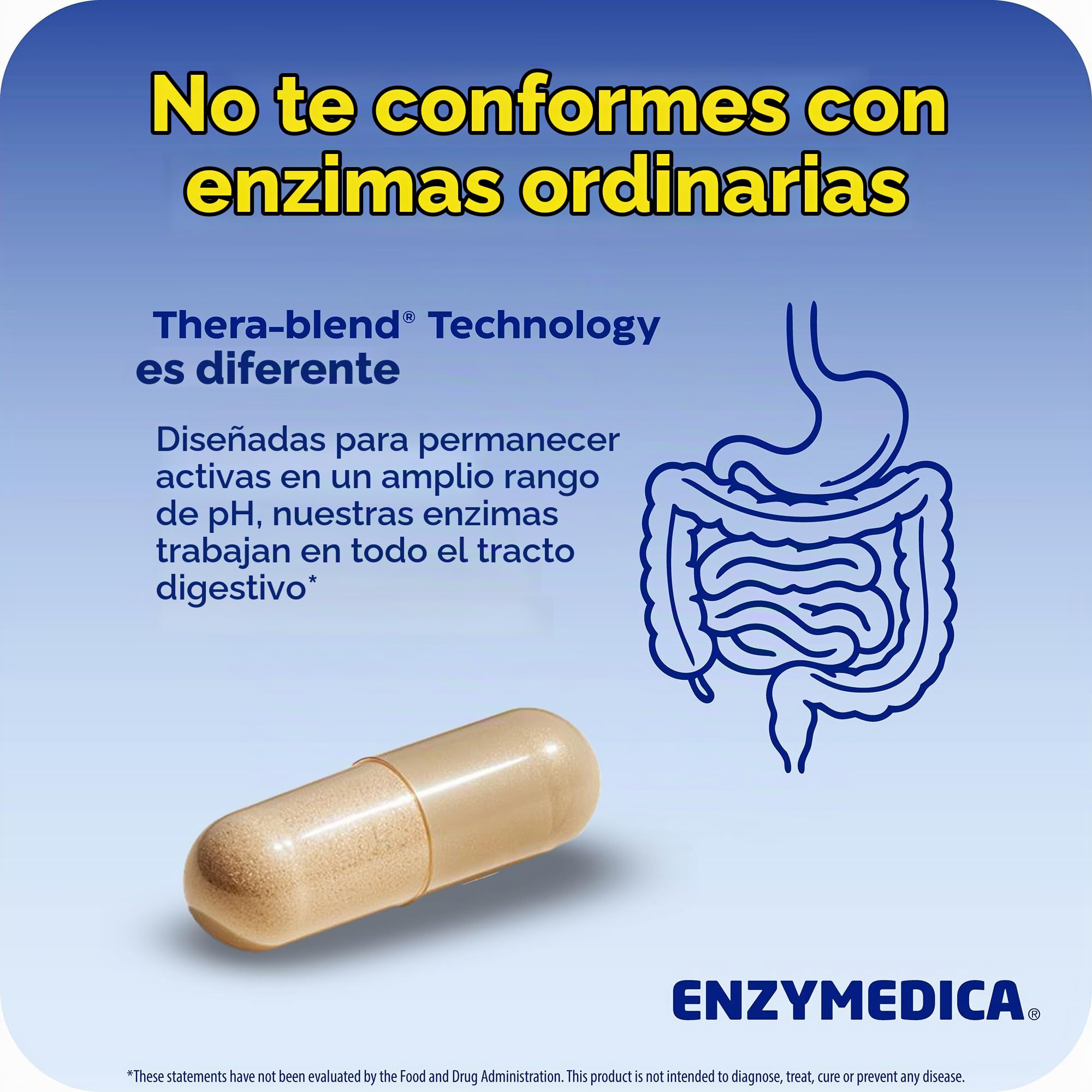 Enzymedica, Digest Basic, Fórmula Enzimática, Reduce los Gases, Mejora la Absorción de Nutrientes, con ATP y Magnesio, Sin Gluten, Sin lácteos, 90 Cápsulas