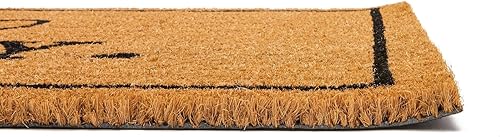 Miniatura 5 de Juvale Felpudo para puerta delantera, divertido tapete de bienvenida para porche o patio al aire libre, fibra de coco natural (17 x 30 pulgadas)