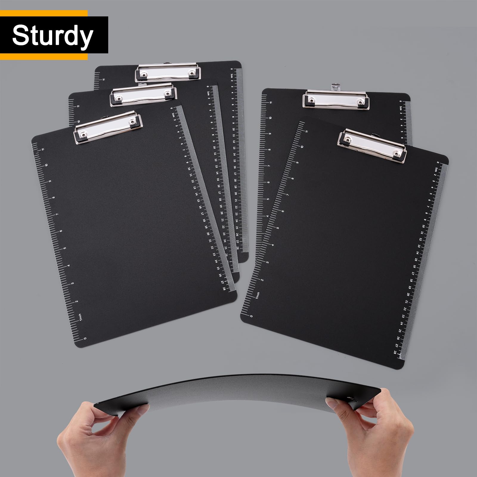 ZHIYUQL® Lot De 6 Porte-bloc A4 Avec œillet De Suspension