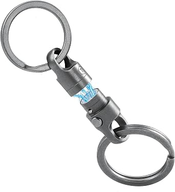 KeyUnity Titanium Magnetic Quick Release Keychain