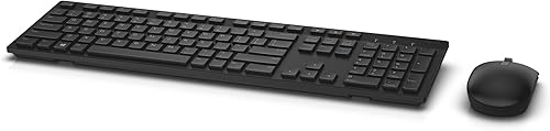Miniatura 6 de Teclado y mouse inalámbricos, de la marca Dell, Negro