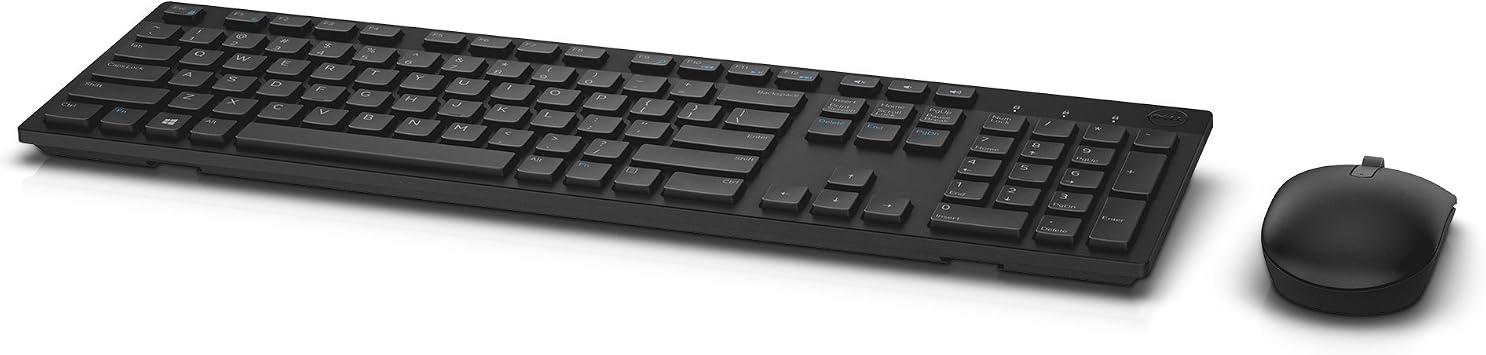Dell KM636 Wireless Keyboard & Mouse Combo (5WH32), Black