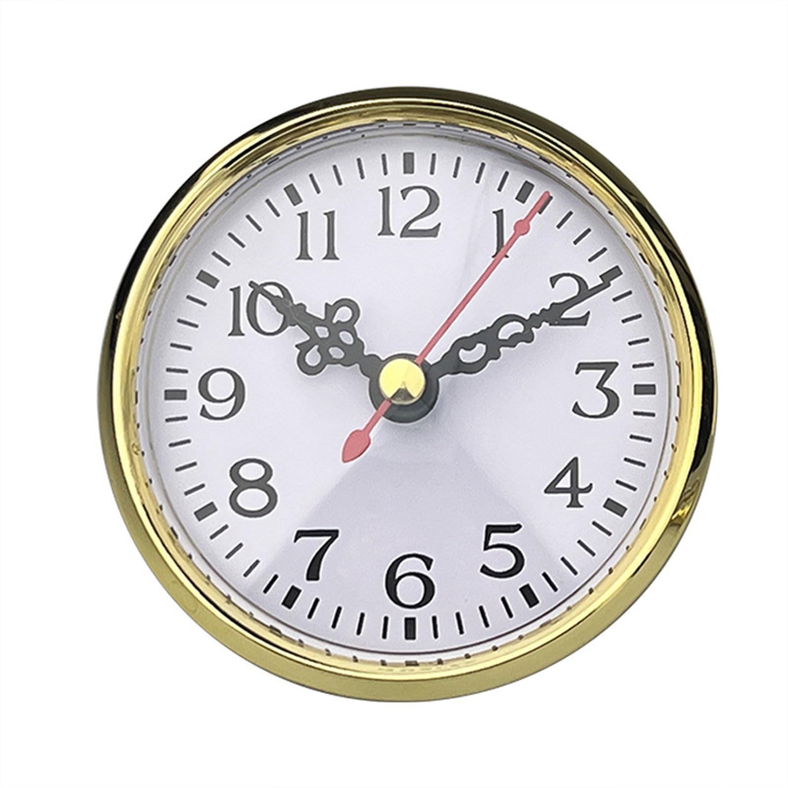 alloneslife Diameter 80mm Circular Inlaid Watch Head, Crystal Handicraft, Clock Gallbladder Watch Cores Inlaid Head