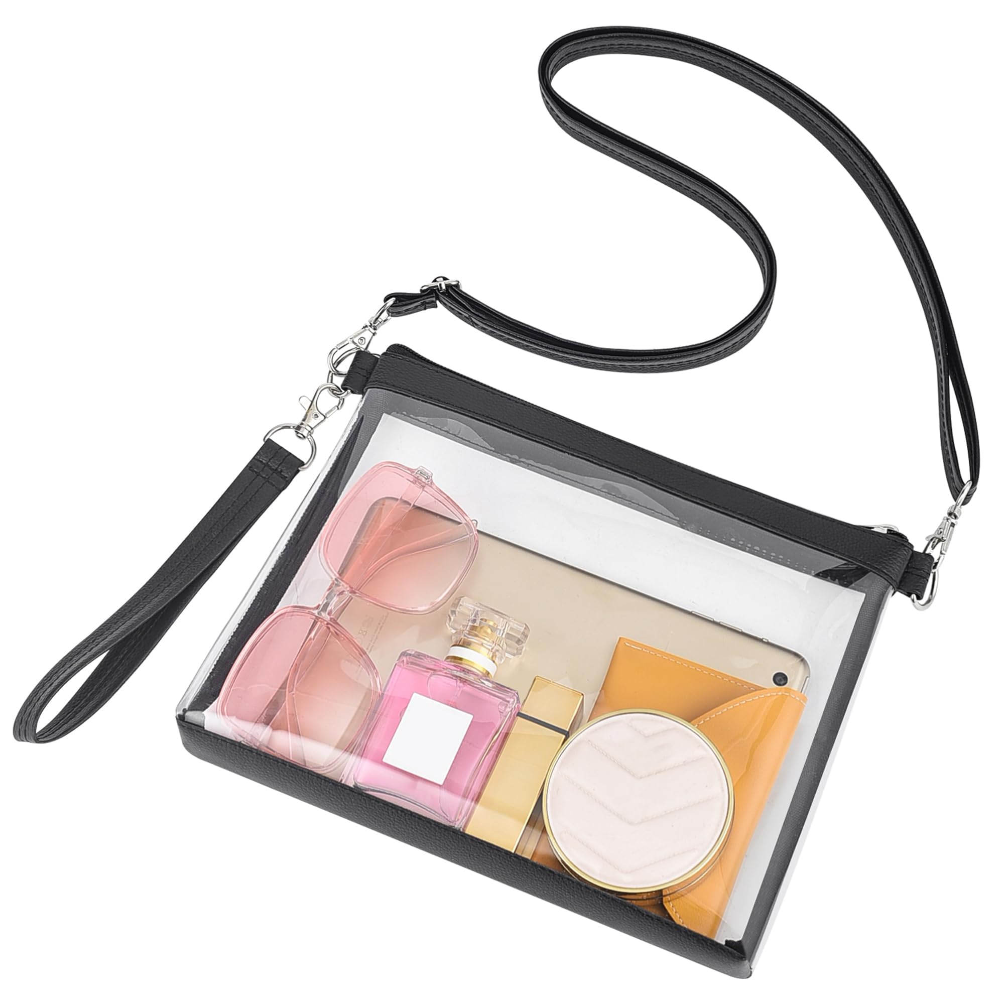 USPECLARE Clear Purse Stadium Approved See Through Crossbody Bag