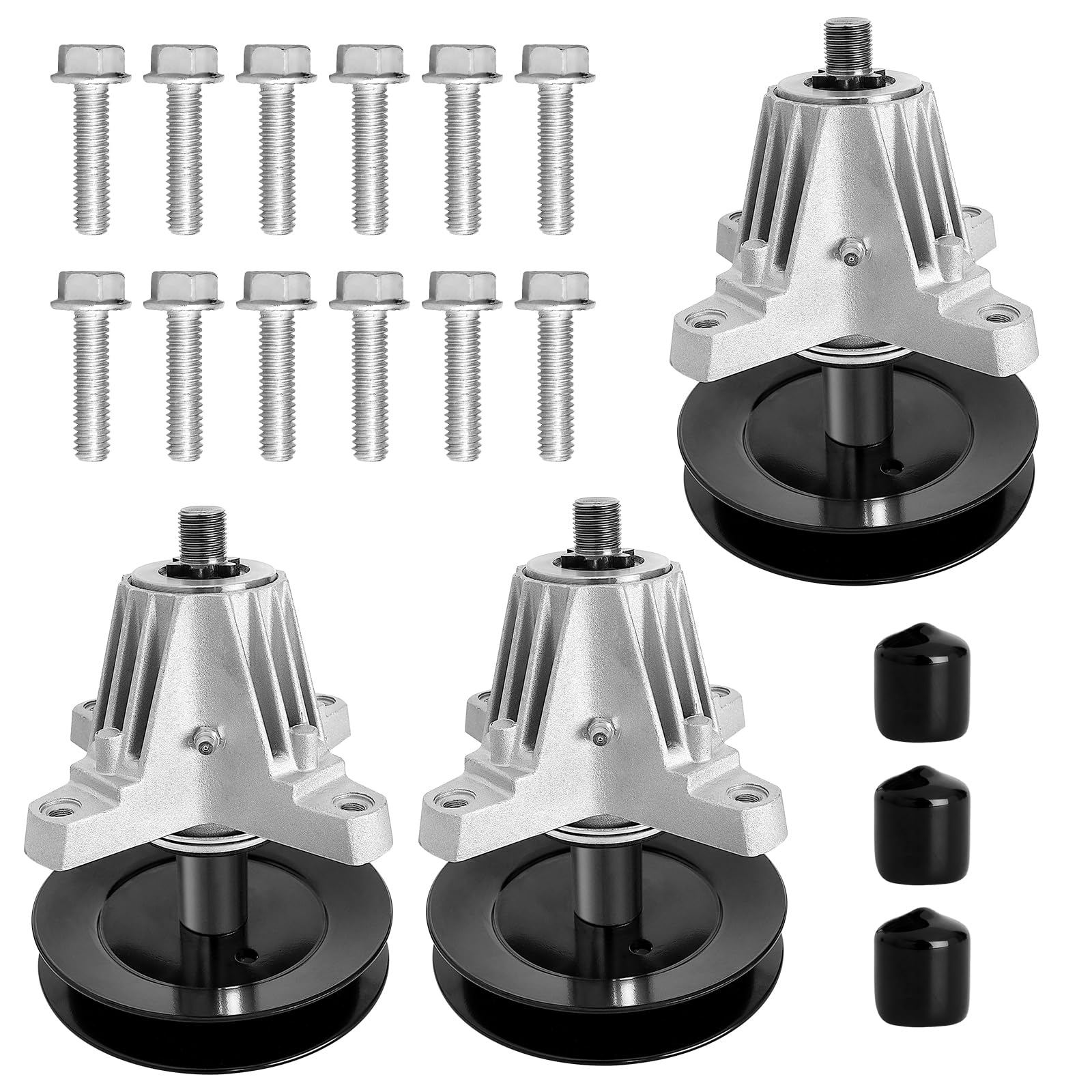 918-06978 Spindle for 54" Cub-Cadet/MTD/Troy Bilt Deck Mower, 618-06978 Spindle for Troy Bilt Cub-Cadet RZT-L54 XT2-GX54, Craftsman G8600 Z6600 Lawn Mower(3 Pack)