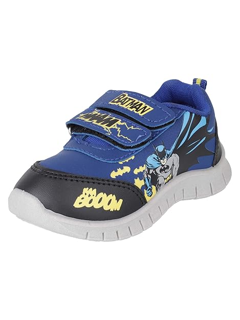 Kidsville Blue Color Batman Printed Shoes for Boys
