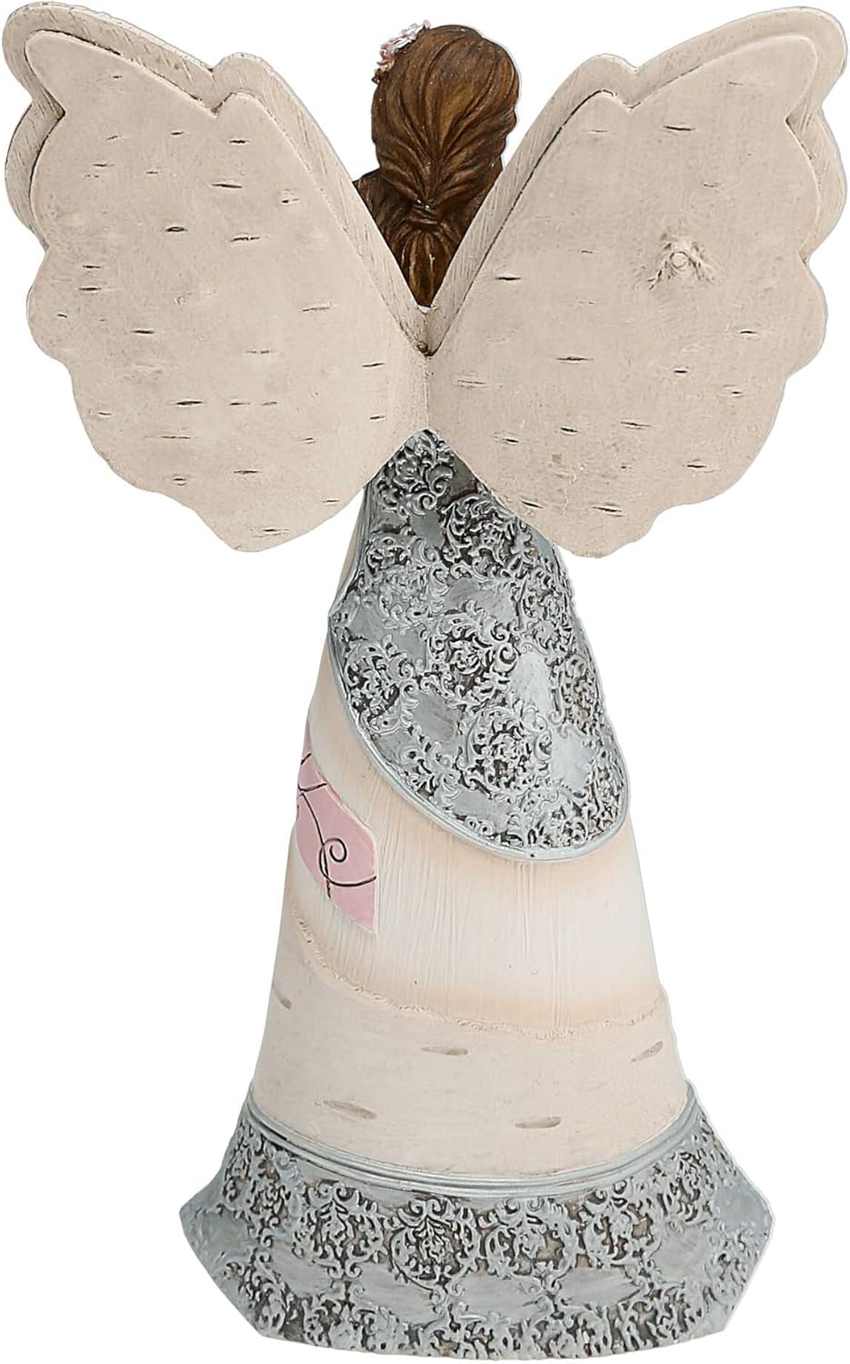Pavilion Gift Company 82335 Survivor Angel Figurine, 6-1/2-Inch, Gray - Image 4