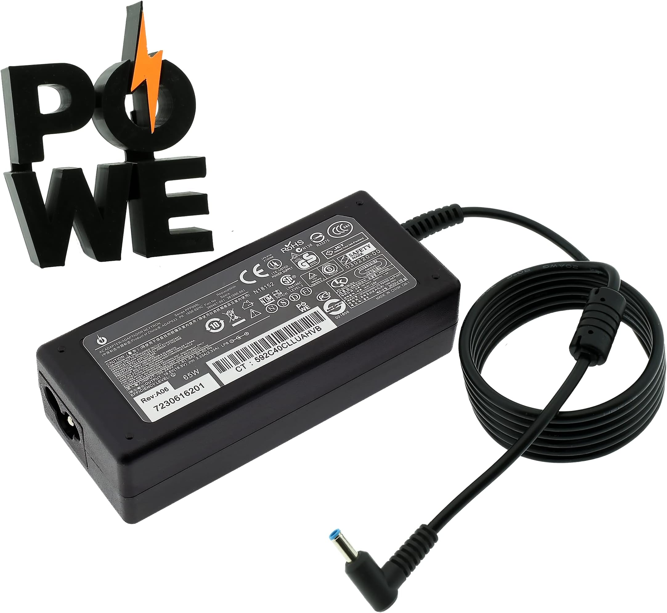 Almentatore Da 65W 18.5V 3.5A 7.4x5.0mm Compatble Con HP Pavlon G4 - Foto 6
