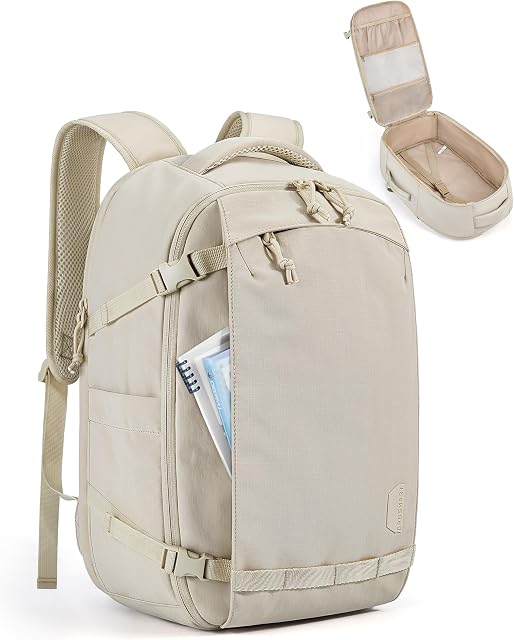 BAGSMART Carry On Travel Backpack, Large Travel backpack Carry On Flight Approved