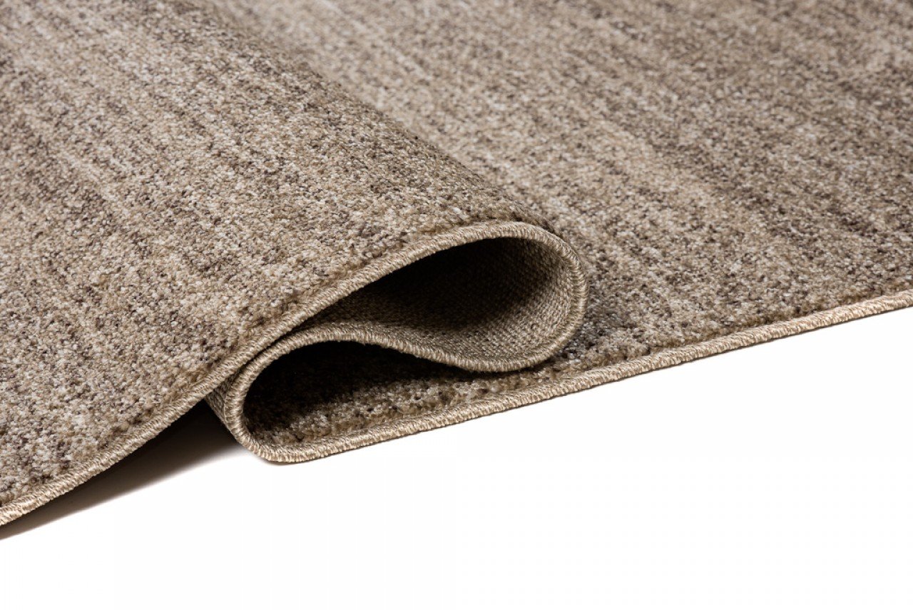 Tapiso Sari dywan z krótkim włosiem, nowoczesny dywan w kolorze beżowym, melanż, idealny do salonu, pokoju gościnnego, jadalni, Ökotex 140 x 190 cm