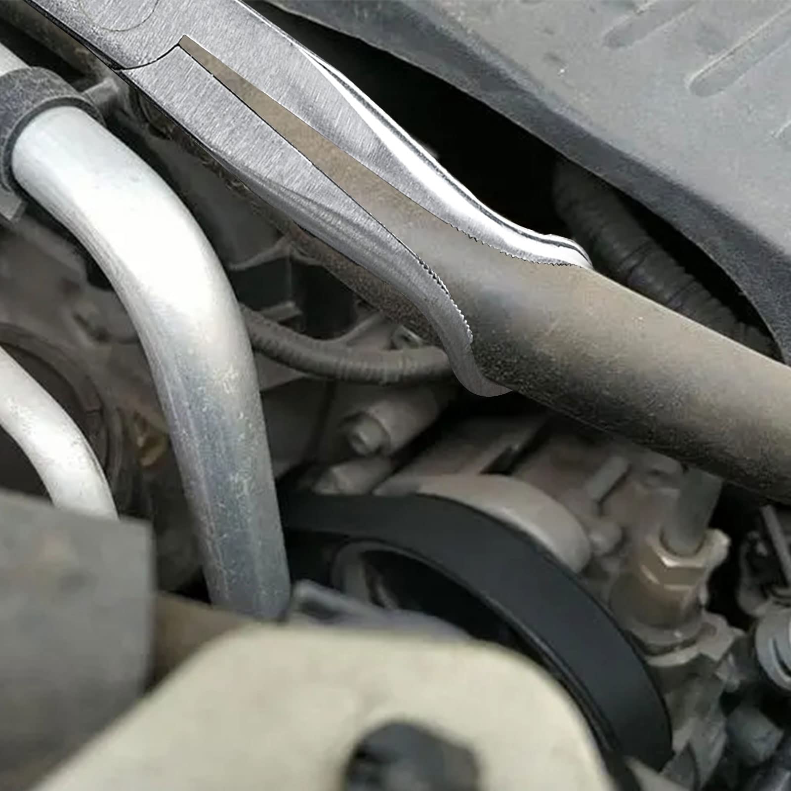 IPEA Pinza A Becco Curvo Professionale Con Impugnatura Comfort Per Un