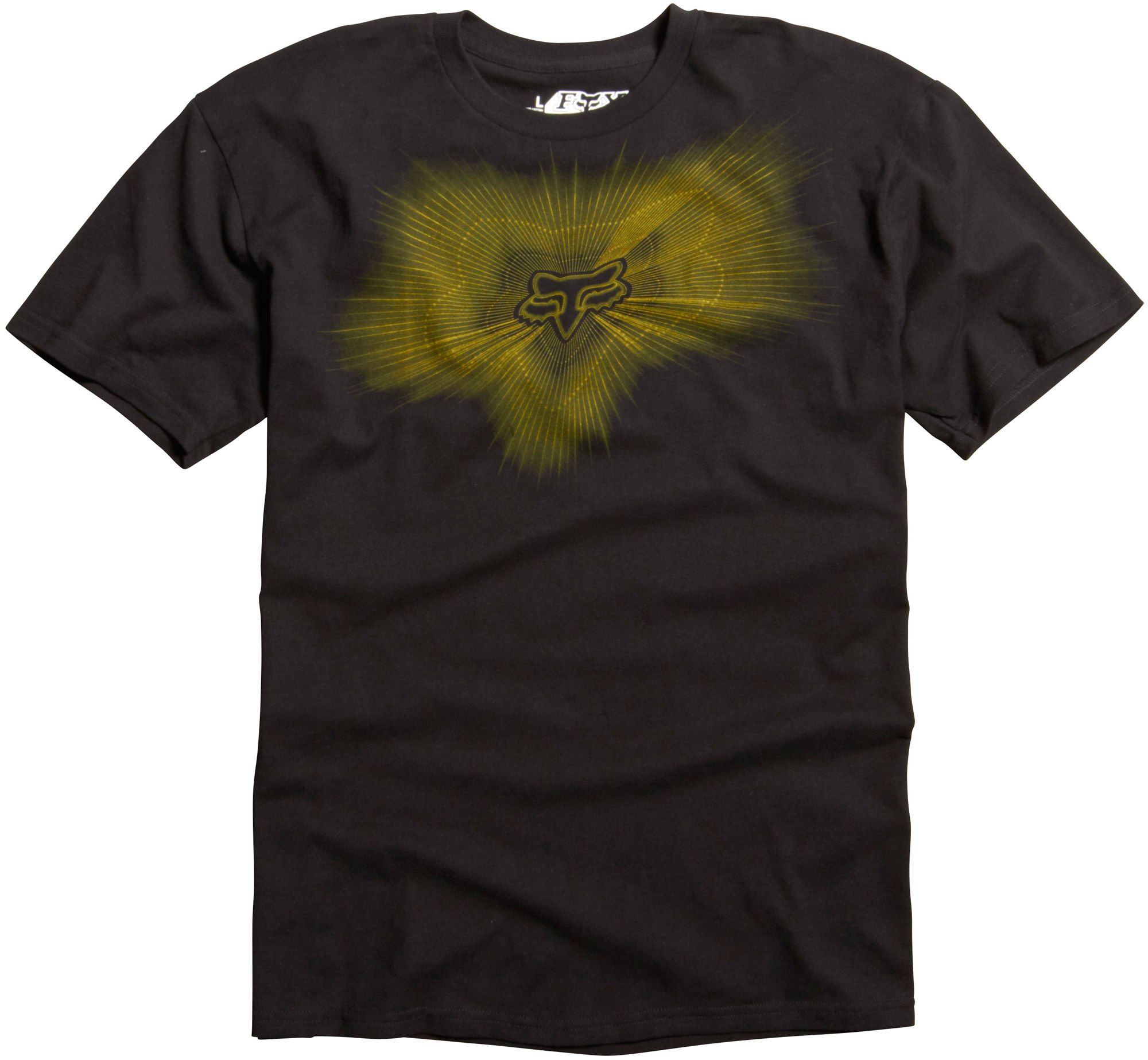 Fox 2013/14 Boy's Indicator Short Sleeve Tee - 07199 (Black - S)