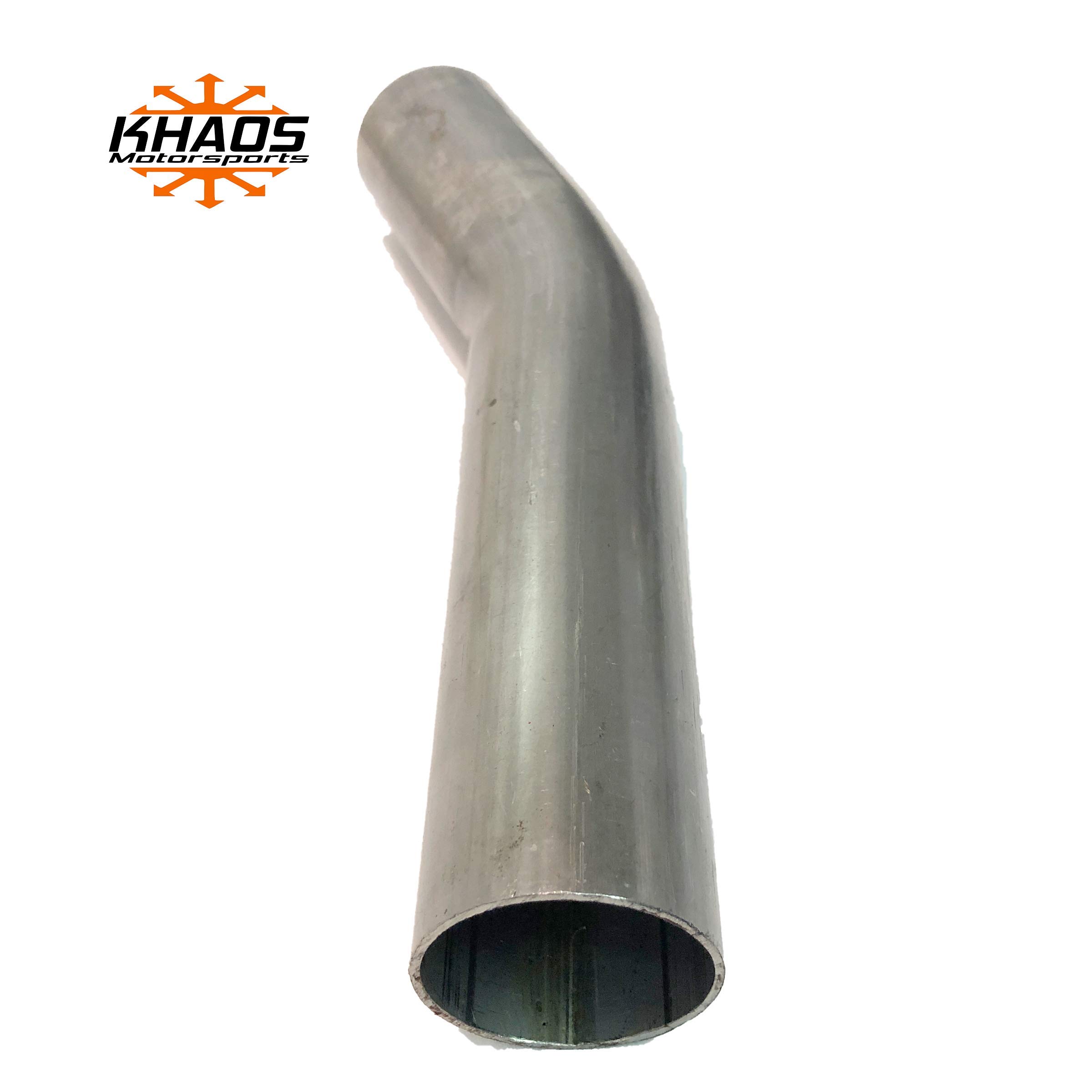 Tubo De Escape Mandril De 2.5" Con Curva En S - Universal, Para Personalizar Sistema De Escape