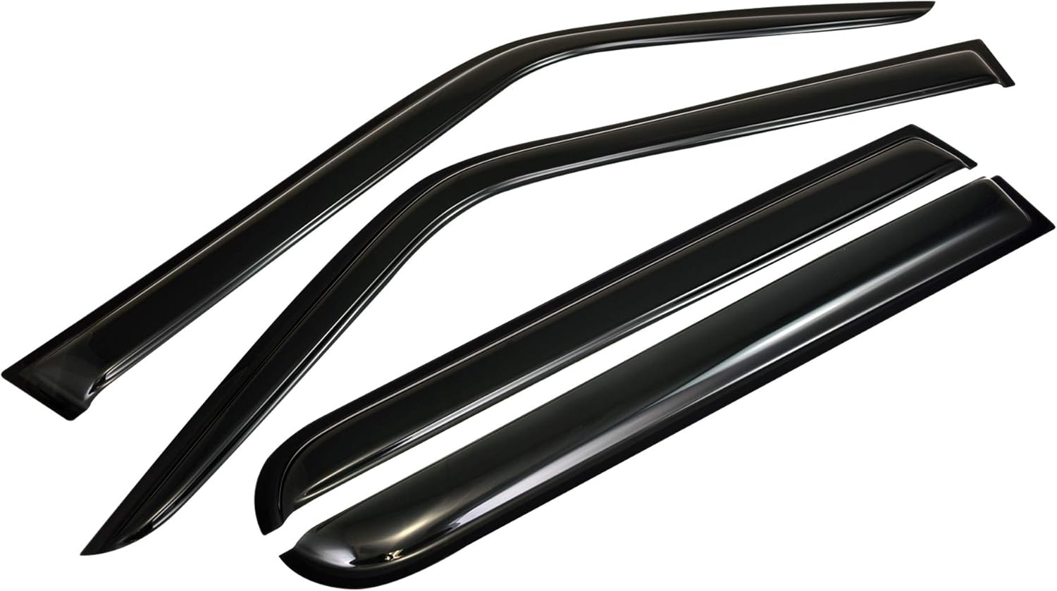 Armordillo USA 8702550 Tape On Window Visors Fits 2007-2016 Jeep Patriot