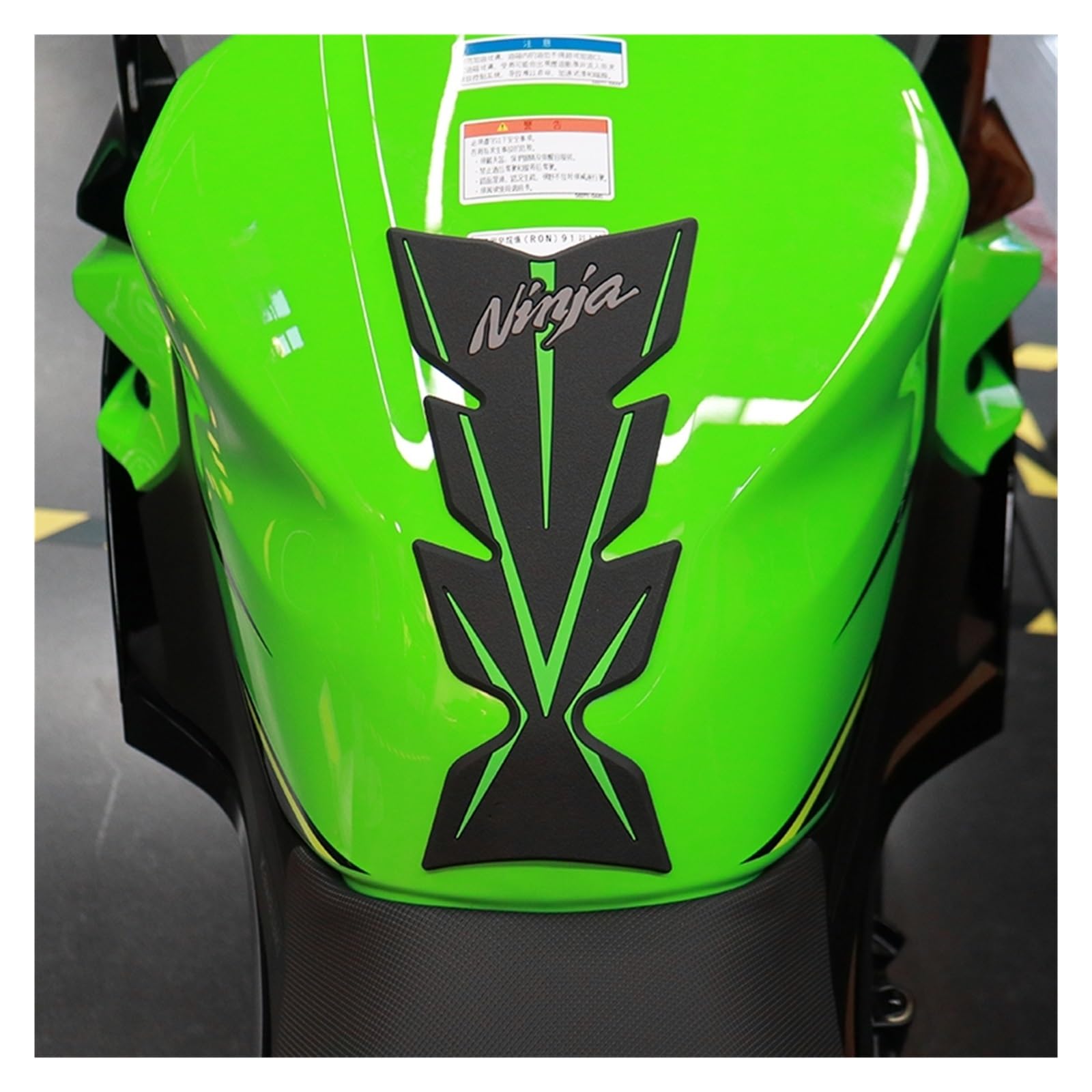Adesivo Serbatoio PER BENDA LFC700 LFC 700 Moto Anti Slip Olio - 4