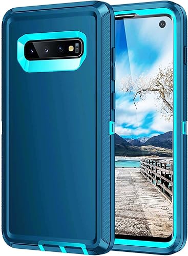 Mieziba Funda para Galaxy S10 Plus, resistente Shockpoof de 3 capas de protecciĂłn de cuerpo completo, funda resistente y duradera para Galaxy S10 Mieziba Funda para Galaxy S10 Plus, resistente Shockpoof de 3 capas de protecciĂłn de cuerpo completo, funda resistente y duradera para Galaxy S10