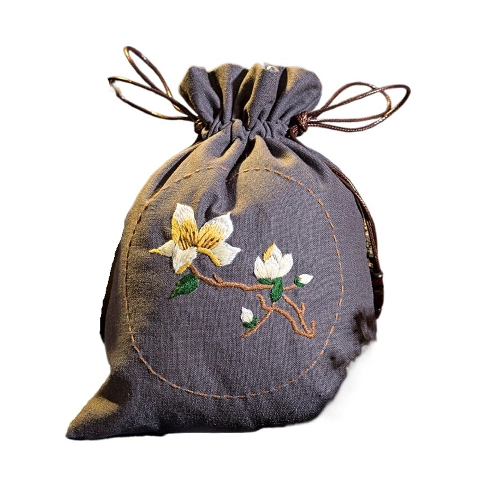 Embroidery Kit， Needlepoint Sewing Handbag Kit(Color 12,With 15cm hoop)