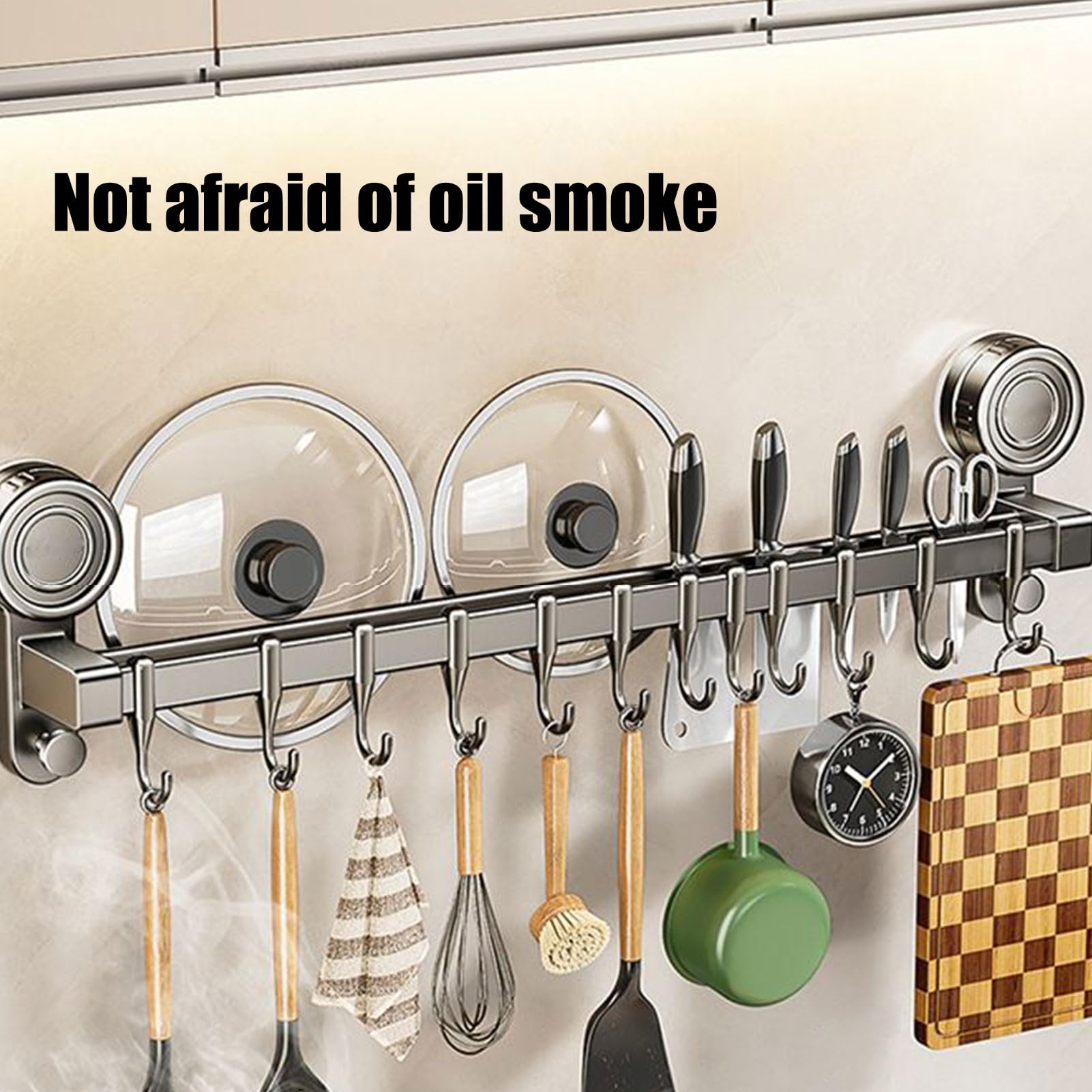 Gancho De Toalla Con Ganchos De Almacenaje Impermeables Con Succión, | Toallero Con Apto Para Baño, Cocina, Hogar, Exterior, Aseo Y Encimera