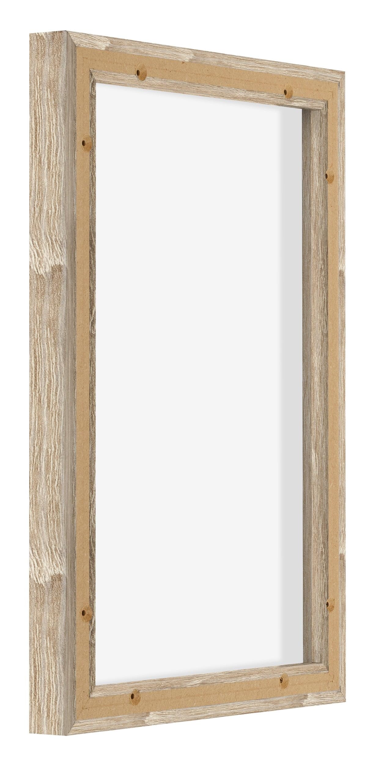 yd. Your Decoration - Cornice a cassetta per tela 40x60 - Rovere - Compatibile con telaio - MDF - Lyon