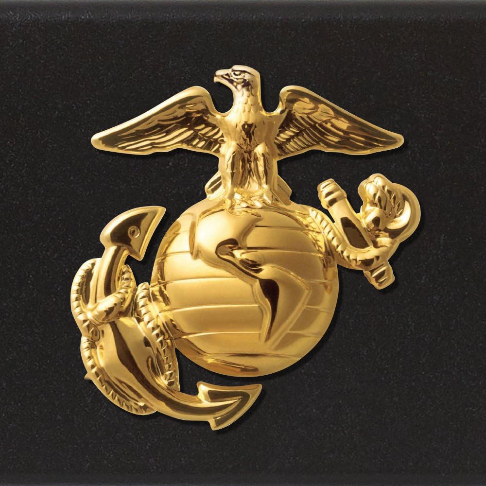 Church Hill Classics - United States Marine Corps 8.5" w x 11" h Certificate Frame - Fits - Spectrum Wall Certificate Frame - Black Moulding - Officially Licensed