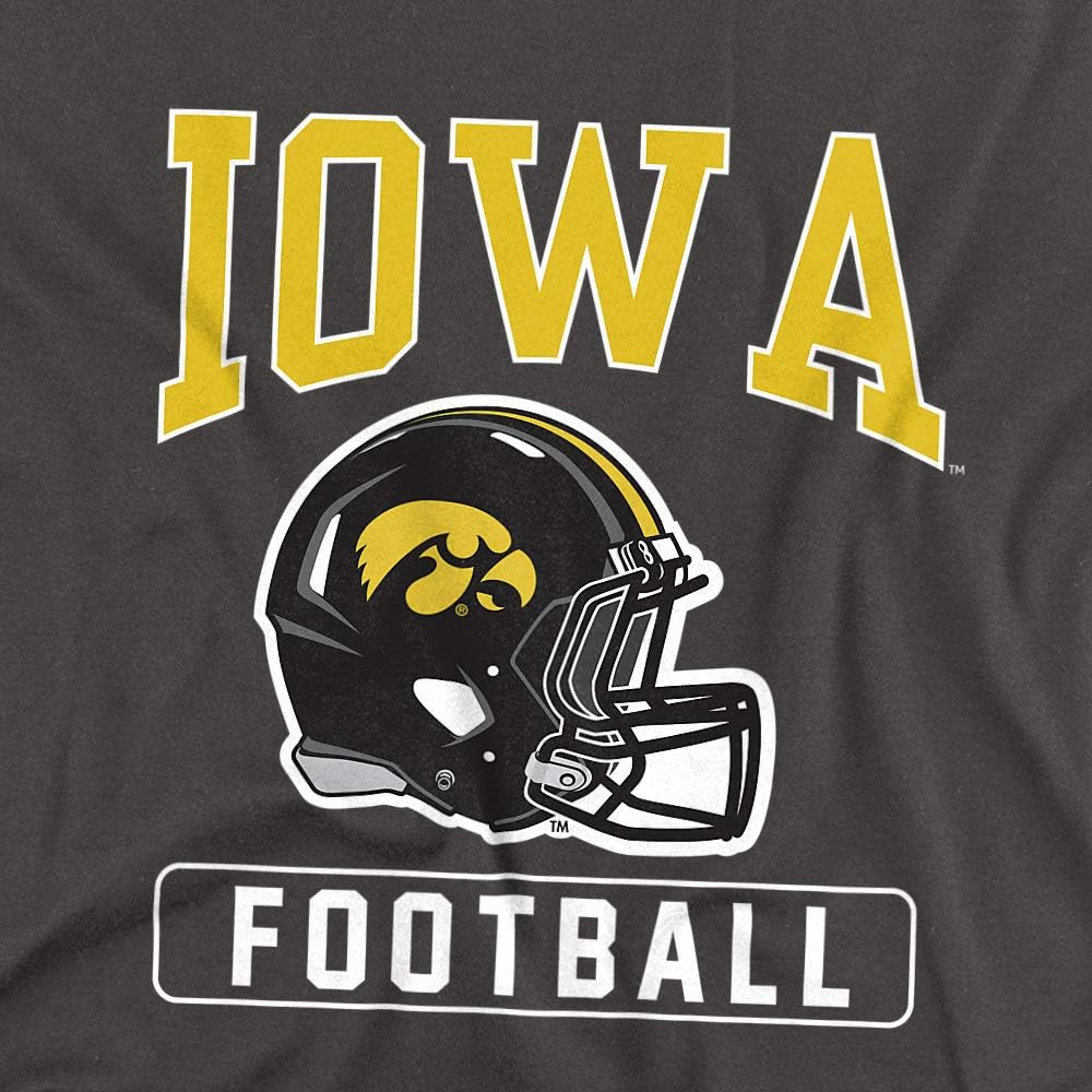 University of Iowa Official Football Helmet Unisex Adult T Shirt