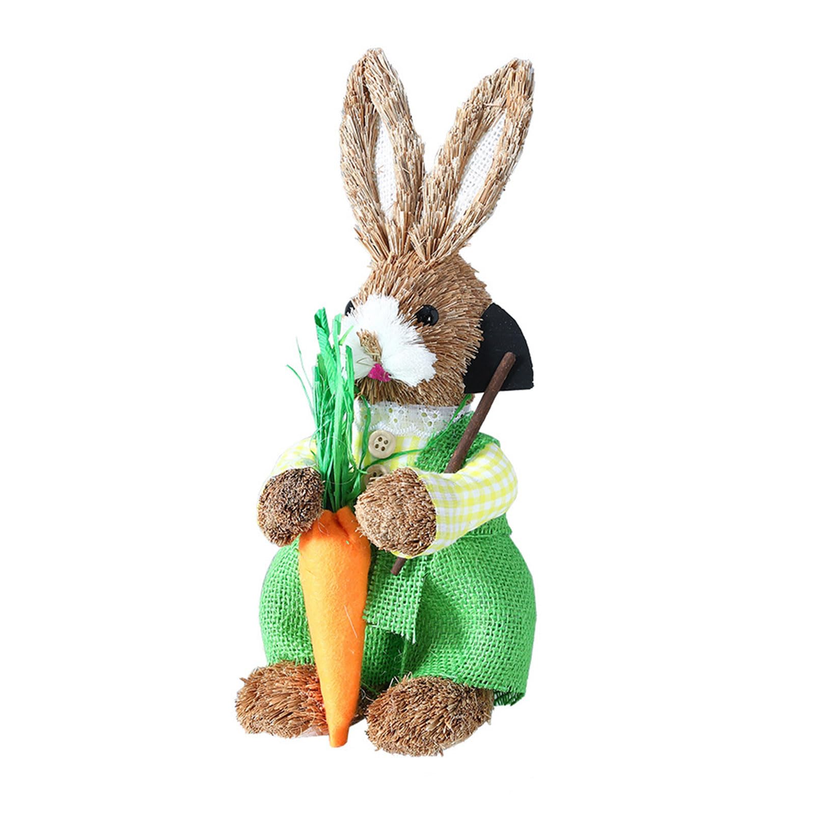 Kalttoy Male 26Cm Artificial Straw Bunnys Child Birthday Gift Home Garden Easters Party Decorations Soft And Comfortable