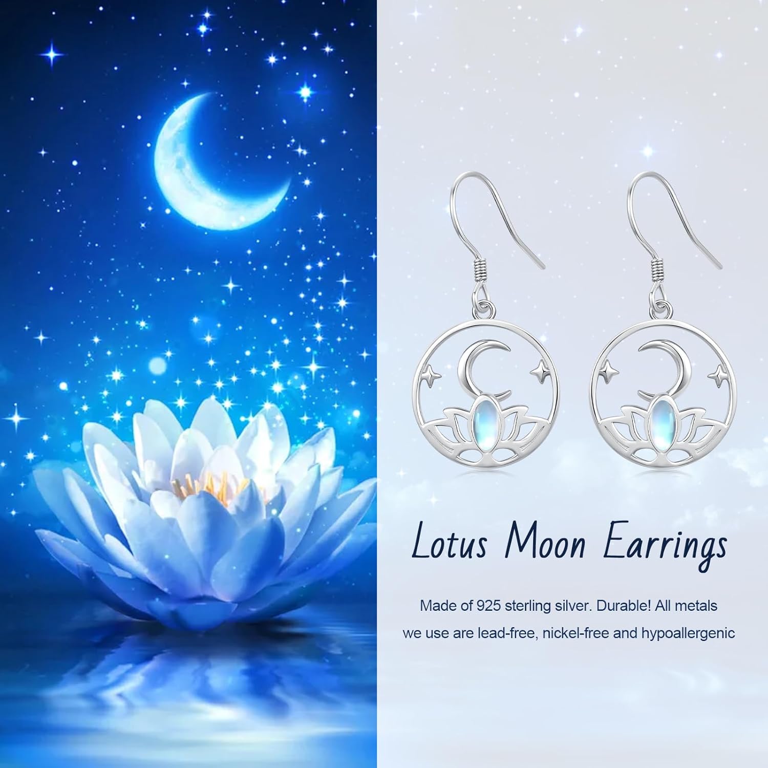 Animal Earrings for Women 925 Sterling Silver Penguin/Black Cat/Dog/Schnauzer/Otter/Koala/Pig/Elephant/Penguin/Axolotl/Mushroom Dangle Drop and Hoop Earrings Hypoallergenic Jewelry Gifts