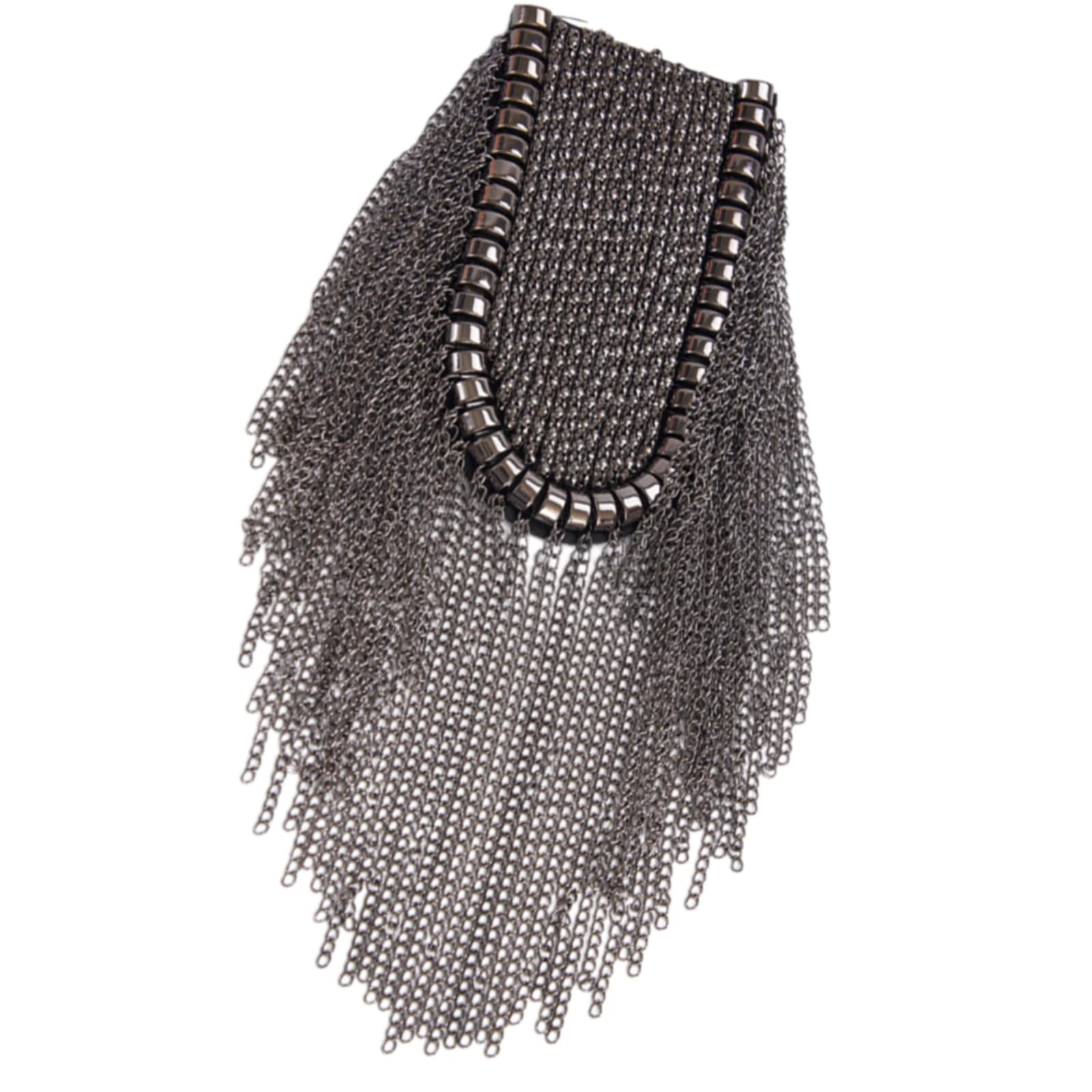 Xjdzineq Tassels Chain Epaulette Epaulet Shoulder Elegant Clothing Accessories for Stage Costumes